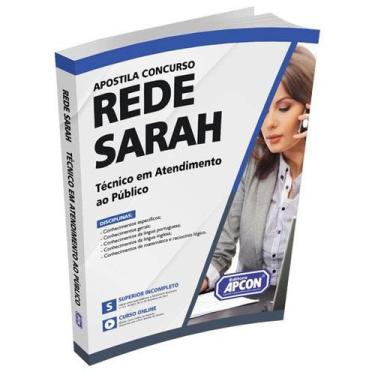 Imagem de Apostila Rede Sarah 2023 - Técnico em Atendimento ao Público - GRUPO A