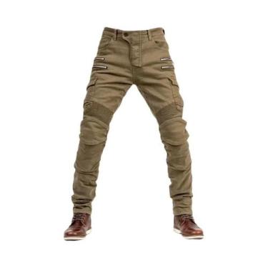 Imagem de Calças De Motocross Para Homens E Mulheres Com Zíper Duplo Em Metal, C