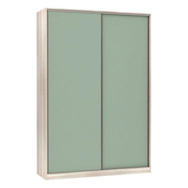 Imagem de Guarda Roupa Solteiro 2 Portas De Correr 3 Gavetas Prime Plus 159 Cm Luciane Móveis