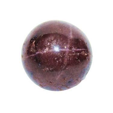 Imagem de Esfera Rodolita Estrela 24 a 26mm Pedra Natural Garimpo - CristaisdeCu