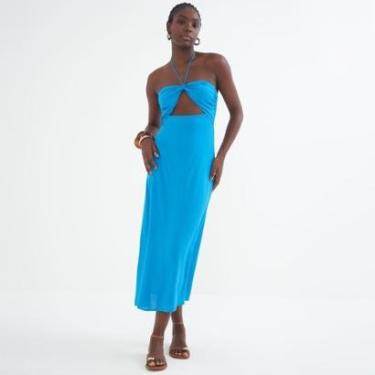 Imagem de Vestido Super Mid Colcci Faixa Klenn Feminino-Feminino