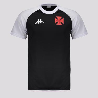 Imagem de Camisa Kappa Vasco Supporter Graphik Duo Masculina-Masculino