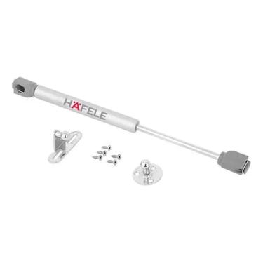 Imagem de Pistão Gás Porta Armário Elevação Suave Hafele Cinza - 100N