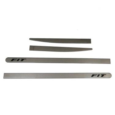 Imagem de Jogo De Friso Lateral Pintado Cinza Mocca New Fit