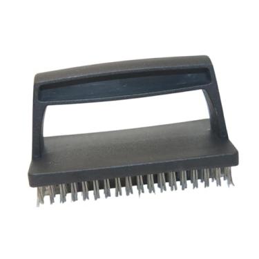 Imagem de MotiveTech Escova de limpeza para grelha, ideal para presentear o pai. Remove ferrugem, profissional, multifuncional e de alto desempenho, perfeita para, Cabeça de Fio de aço