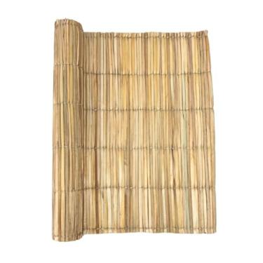 Imagem de Esteira Palha 1.70mx1.00m Forro Pergolado Tatame Praia Tapete Cortina