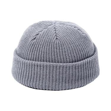 Imagem de Gorro De Lã Tricotado Para Homens E Mulheres, Estilo Moderno E Quente 