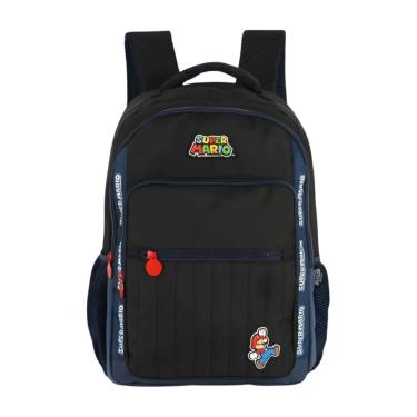 Imagem de Mochila De Costas Super Mario Bros Infantil Meninos Passeio
