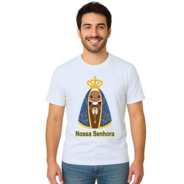 Imagem de Camiseta Nossa Senhora Senhorinha Aparecida Personalizada - UseP4, Bra