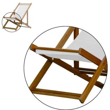 Imagem de Kit 5 Cadeira Espreguiçadeira Dobrável Mel Sb-mandala