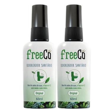 Imagem de Kit C2 Odorizador Privada Capim Limão FreeCo 60ml - Brands