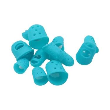 Imagem de 15 Peças Protetores De Dedo De Silicone Anti-Queimadura Respiráveis Pa