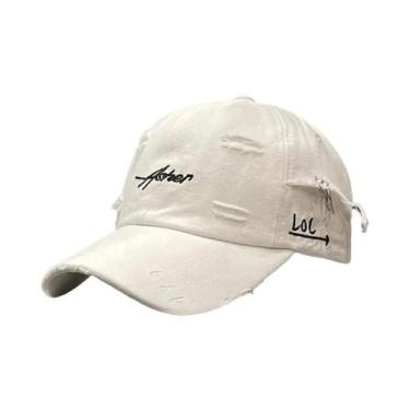 Imagem de Boné De Beisebol Unissex Ajustável Com Bordado Asher, Casual, Para Pri