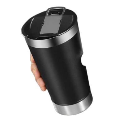 Imagem de Cálice Térmico Tampa E Abridor Garrafa 510Ml Sortido Ideal - Atena