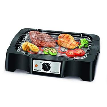 Imagem de MONDIAL Churrasqueira Elétrica, Preto, 1200W, 110V - CH-07