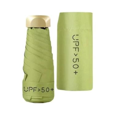 Imagem de Guarda-chuva Mini Ultra Leve De 5 Dobras, Compacto Para Viagem, Proteç