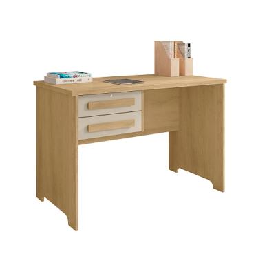 Imagem de Escrivaninha/Mesa para computador Alemanha Cinamomo/Off White – RV Móveis