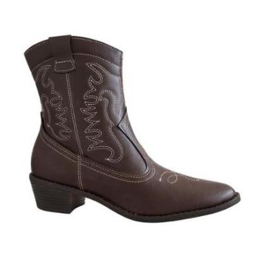 Imagem de Bota Feminina Moleca 5353.201 Napa Berlim Country-Feminino