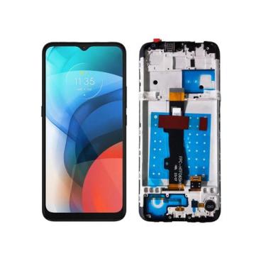Imagem de Tela Frontal Display LCD Para Motorola Moto E7 Original Nacional com a