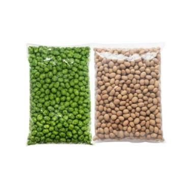 Imagem de Kit Amendoim Salgados Sabor Japones - Cebola e Salsa 1KG CADA - Vupi