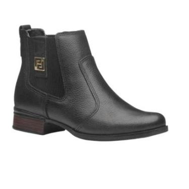 Imagem de Bota Coturno Pegada Cano Curto Feminina-Feminino