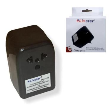 Imagem de Transformador Tomada 110v Para 220v E 220v Para 110v  100w observação 