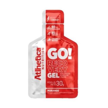 Imagem de Go! recovery gel (display com 10 saches de 30g) morango - Atlhetica Nu