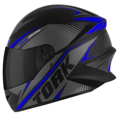 Imagem de Capacete Moto Fechado R8 Viseira Fumê Pro Tork Adulto Segurança Confor