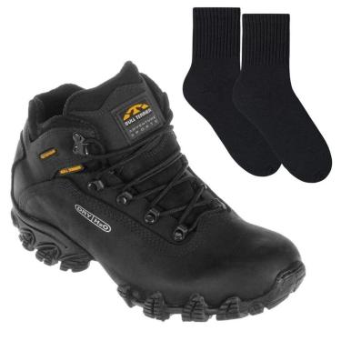 Imagem de Kit Bota Impermeável Bull Terrier Alpina Dry Masc-Masculino