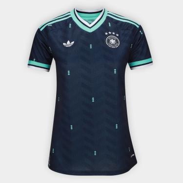 Imagem de Camisa Seleção Alemanha Away 2026 s/nº Tocedor Adidas Originals Feminina-Feminino