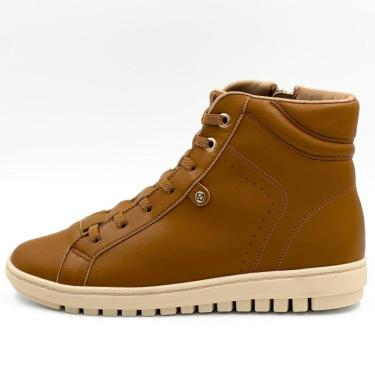 Imagem de Tênis Piccadilly Casual Botinha com Cadarço Elástico Feminino-Feminino