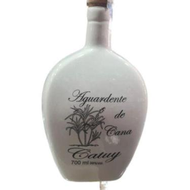 Imagem de Cachaça Tradicional Catuy Garrafa Esp. Porcelana Oval 700ml