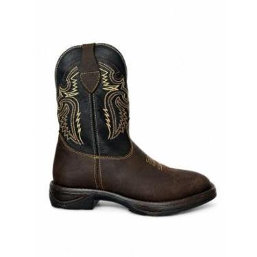 Imagem de Bota Country Texana Em Couro Passo Livre 306 Working Masculino-Masculino