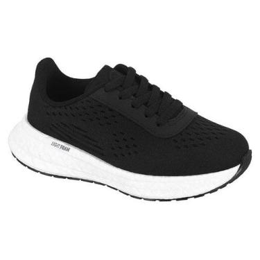 Imagem de Tênis Esportivo Molekinho 2866102 Infantil Masculino, Preto, 34