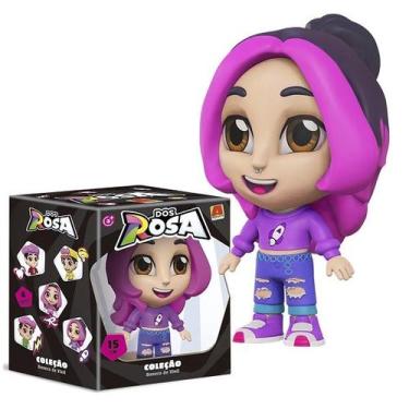 Imagem de Boneca Vinil Katlen 15CM Turma dos Rosa - ALGAZARRA Brinquedos