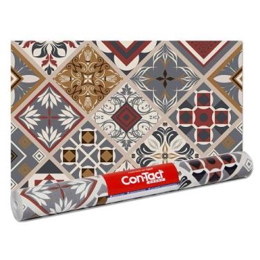 Imagem de Papel de Parede Adesivo Azulejo Cozinha Bar Contact 10 Metros - Istamb