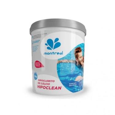 Imagem de Cloro Para Piscina Tratamento Montreal Hipoclorito Cálcio Hipoclean 1K