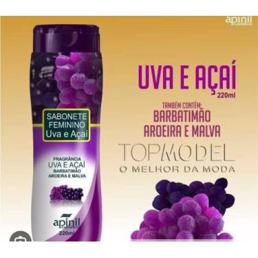 Imagem de Sabonete Íntimo Uva e Açaí apinil - Apinil 