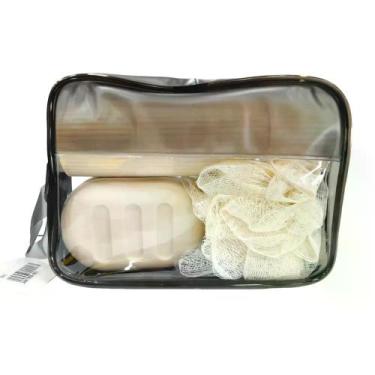 Imagem de Conjunto de Higiene para Viagem 4 peças Creme - Quanhe