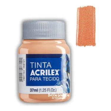 Imagem de Tinta Tecido Fosca 37ml - Acrilex -pêssego 566, PESSEGO