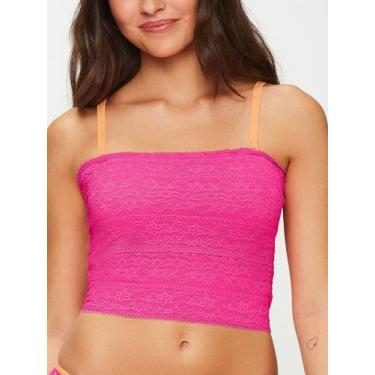 Imagem de Top cropped sem aro e sem bojo n sloggi 27221, Rosa, M