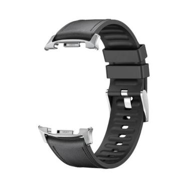 Imagem de Pulseira De Couro E Silicone De 46MM Para Samsung Galaxy Watch 8 Class