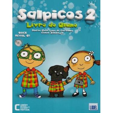 Imagem de Salpicos 2 - Livro do Aluno (Inclui CD-Áudio) - Lidel
