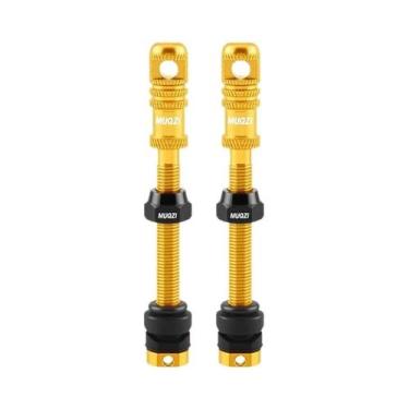 Imagem de MUQZI 45/55/65 mm Kit de válvula Presta sem câmara de ar para biciclet