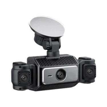 Imagem de Câmera Veicular WIFI De 4 Canais 360 graus Câmera Automotiva DVR Com V