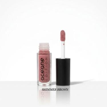 Imagem de Mini Brilho Labial Océane Glossy Me Edition 1g Shimmer Brown Nude Bril