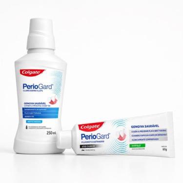 Imagem de Kit Creme Dental E Enxaguante Bucal Periogard Colgate