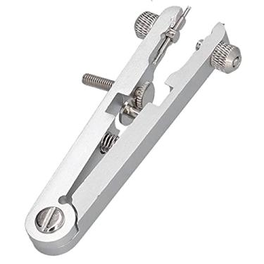 Imagem de Pinça de barra de mola de relógio, ferramenta de remoção de pino de mola de relógio durável portátil 98 mm para manutenção(Branco)