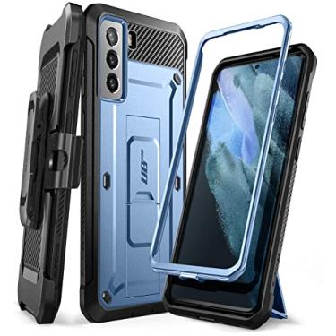 Imagem de Capa SUPCASE Unicorn Beetle Pro Series projetada para Samsung Galaxy S21 Plus 5G (versão 2021), capa resistente de corpo inteiro e dupla camada Coldre e suporte sem protetor de tela integrado (Azul)
