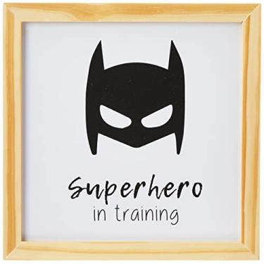 Imagem de Quadro Decorativo 19x19 Moldura Box Pinus 160810076, Design Up, Colorido